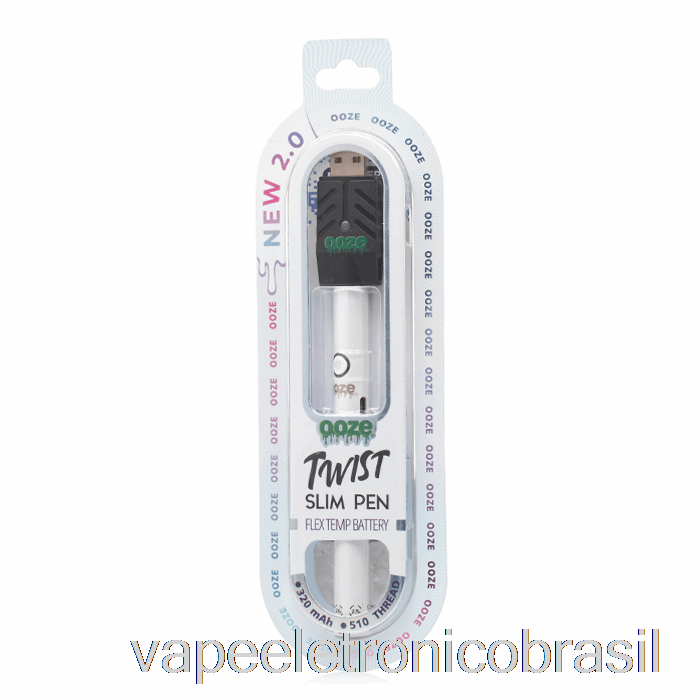 Vape Vaporesso Ooze Slim Twist Pen 2.0 Flex Temp Bateria Polar Pérola